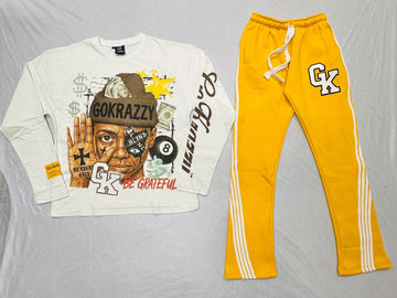 “Be Grateful “  two piece set