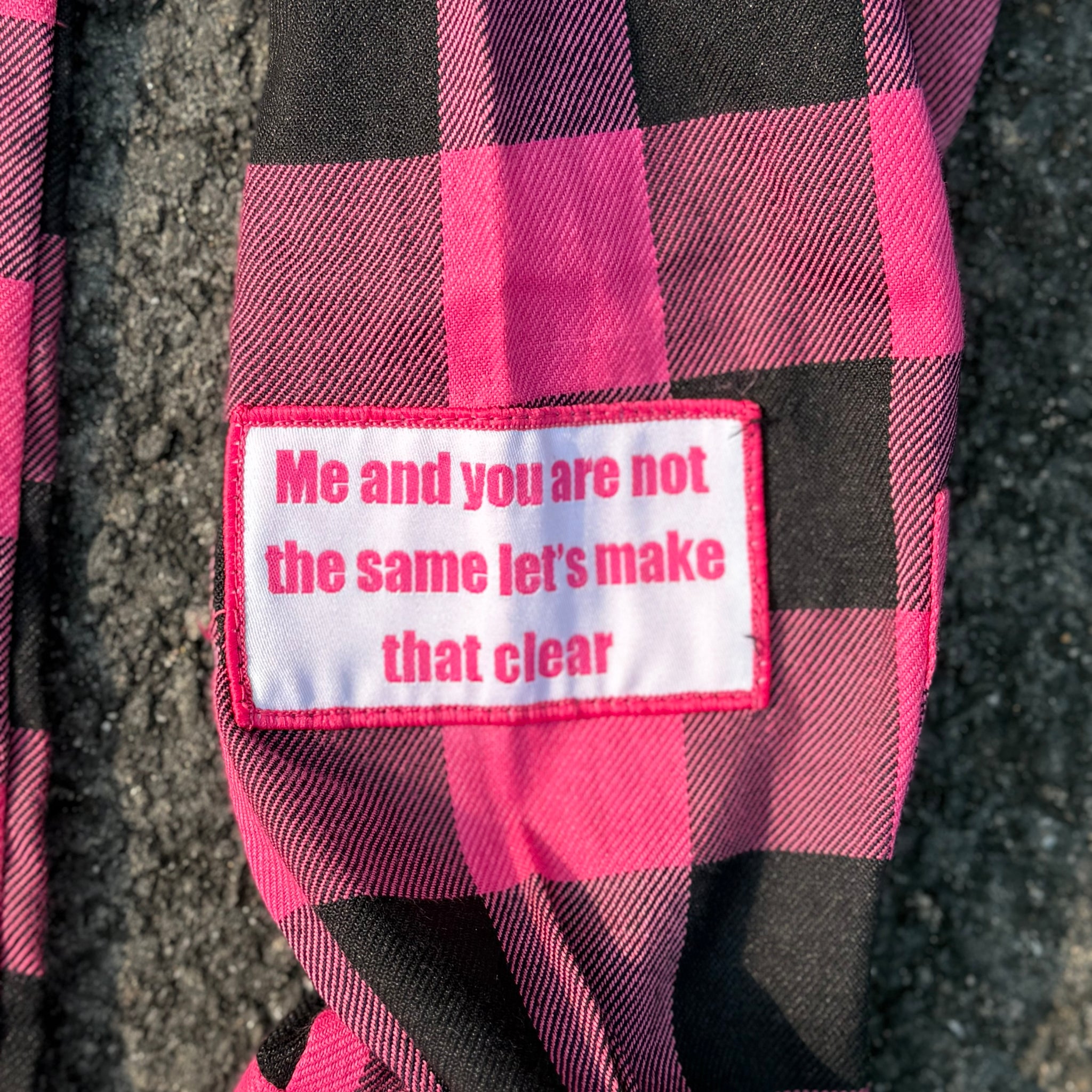 Pink go krazzy flannel shirt long sleeve