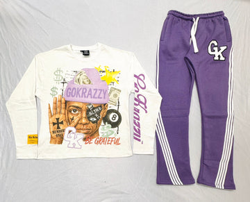 “Be Grateful “ two piece set